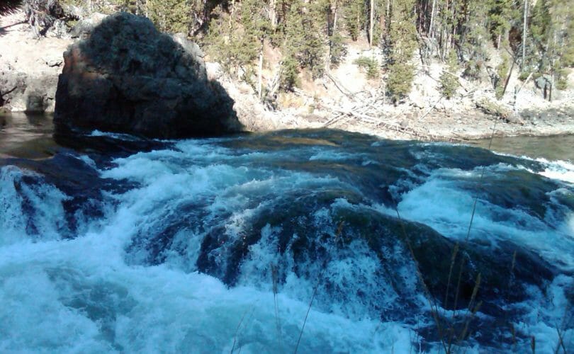 white water rapids