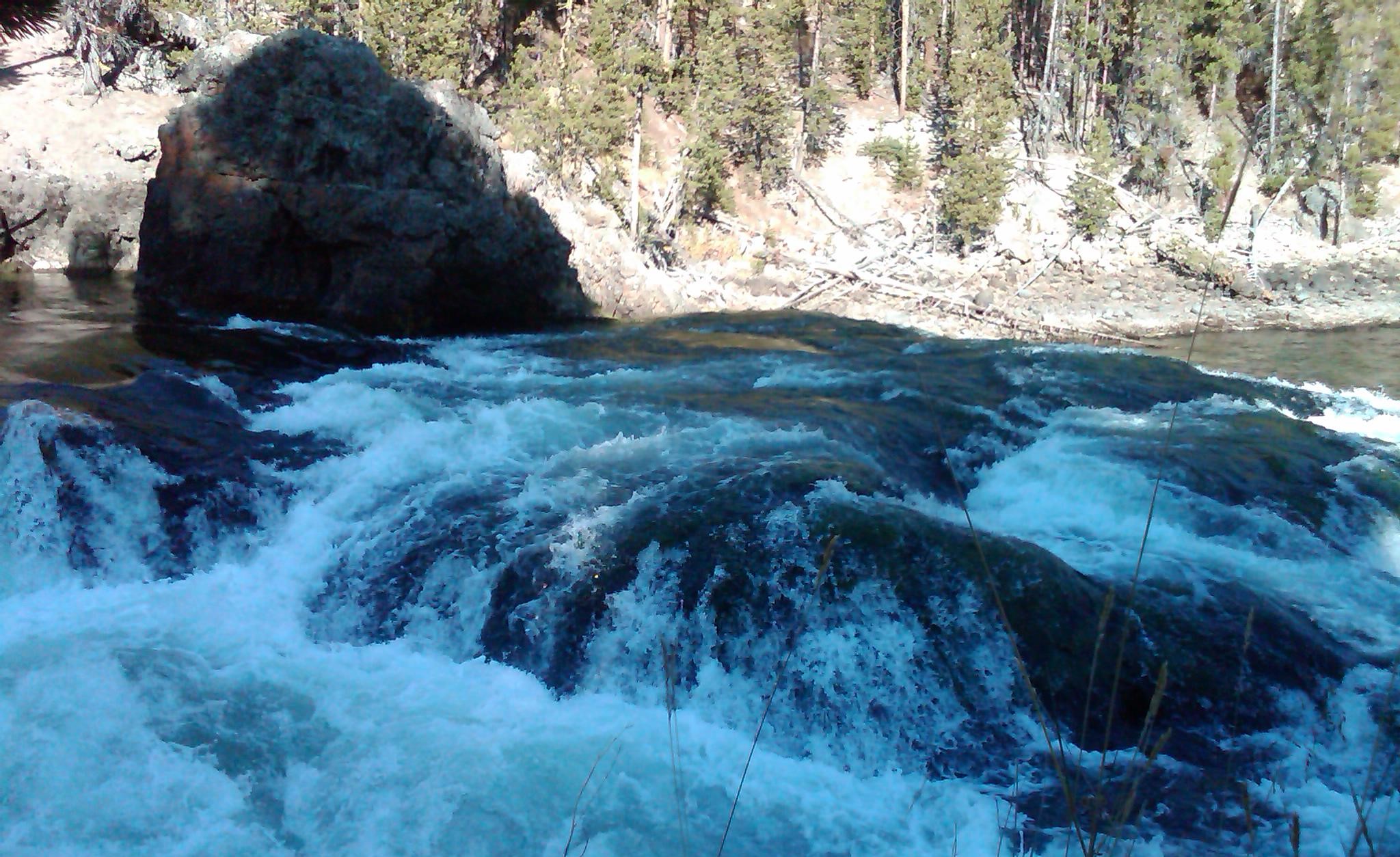 white water rapids